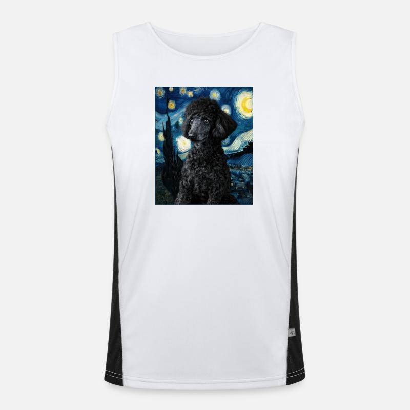 Poodle Men's Functional Contrast Tank Top 