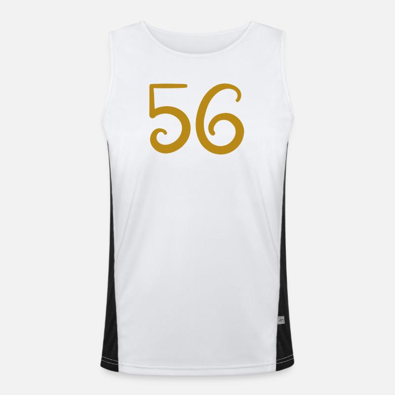 56 Men's Functional Contrast Tank Top 