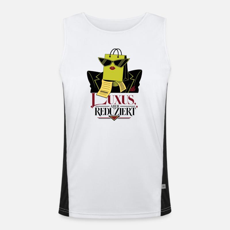Luxury but reduced Men's Functional Contrast Tank Top 