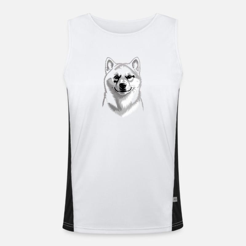 Husky Funktionelles Kontrast-Tank Top für Männer 