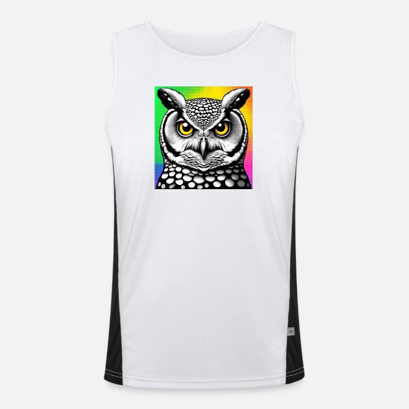 hibou Débardeur respirant contrasté Homme 