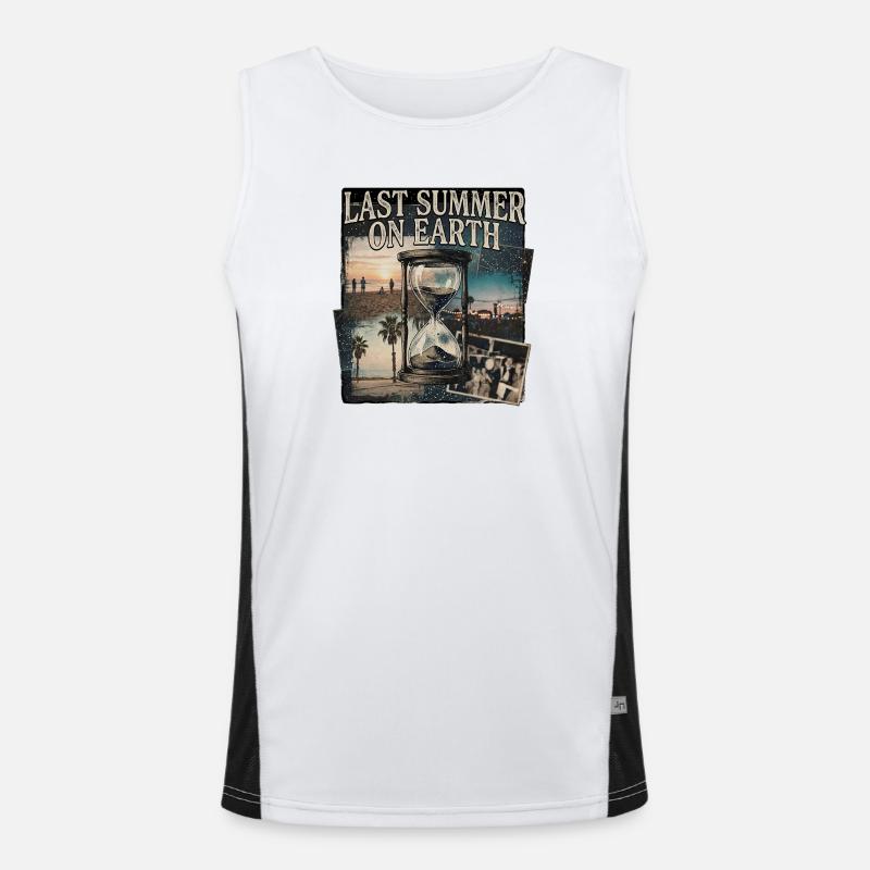 Summer On Earth Men's Functional Contrast Tank Top 