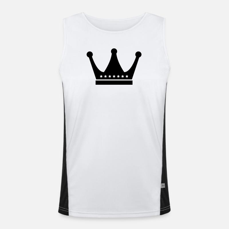 Crown Men's Functional Contrast Tank Top 
