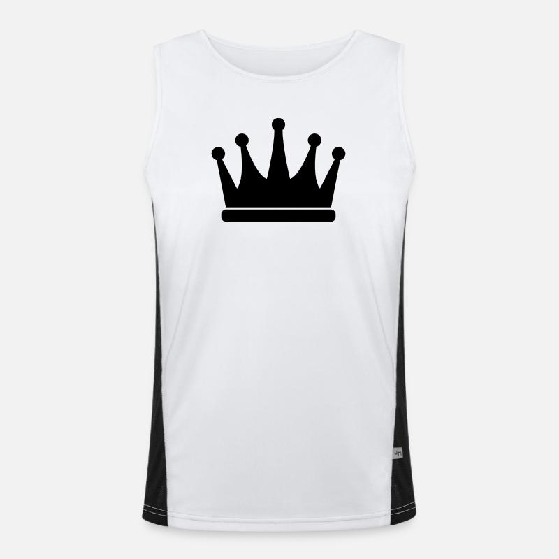 Crown Men's Functional Contrast Tank Top 