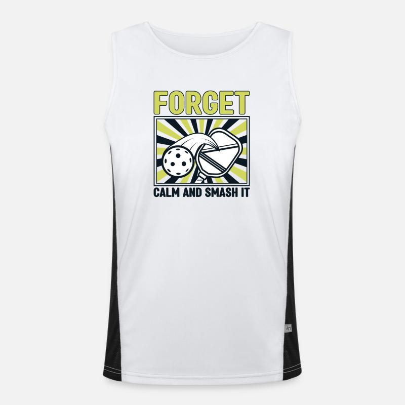 Forget silence – beat it! Men's Functional Contrast Tank Top 