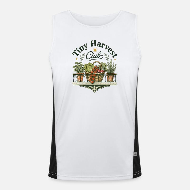 Tiny Harvest Club Men's Functional Contrast Tank Top