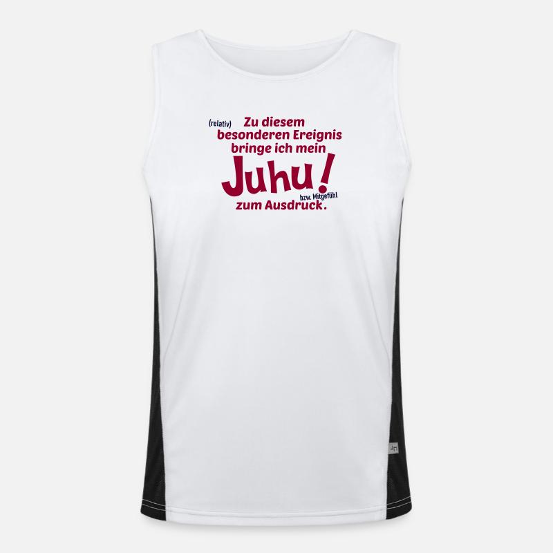 Allgemeines Ereignis Funktionelles Kontrast-Tank Top für Männer 