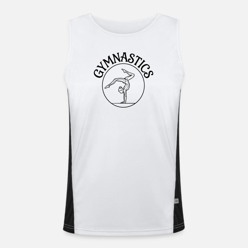 gymnastics Men's Functional Contrast Tank Top 