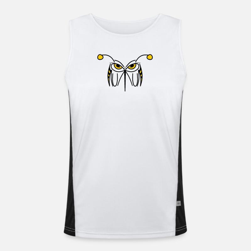 STING - Angry Wasp Men's Functional Contrast Tank Top 