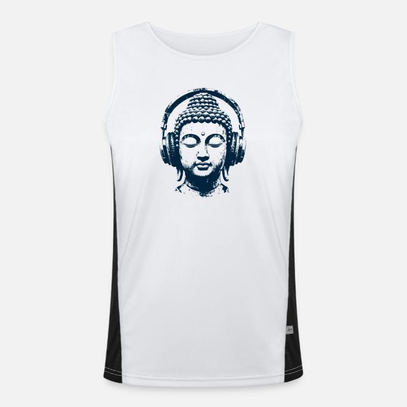 Bouddha Zen Débardeur respirant contrasté Homme 