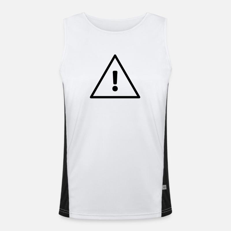 Caution Men's Functional Contrast Tank Top 