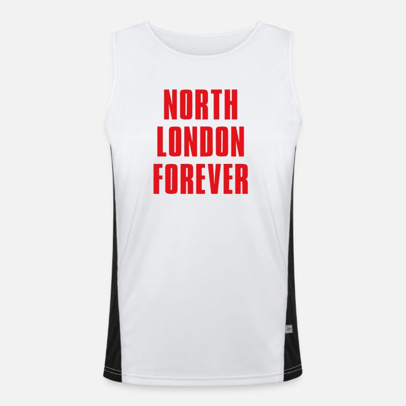North London Forever Men's Functional Contrast Tank Top 