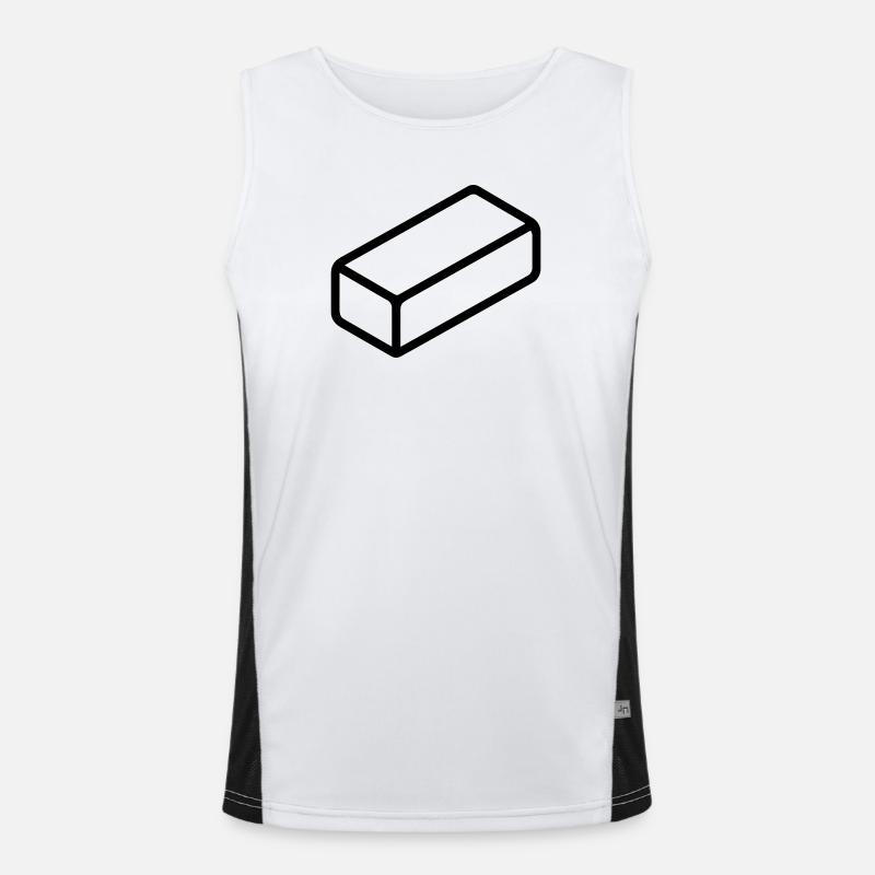 brick Men's Functional Contrast Tank Top 
