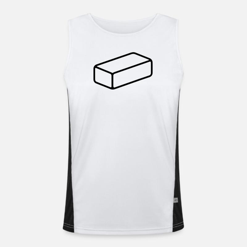 brick Men's Functional Contrast Tank Top 