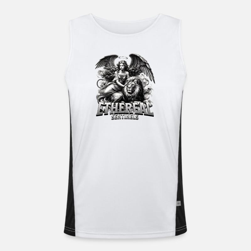Wächter der Ätherwelt Funktionelles Kontrast-Tank Top für Männer 
