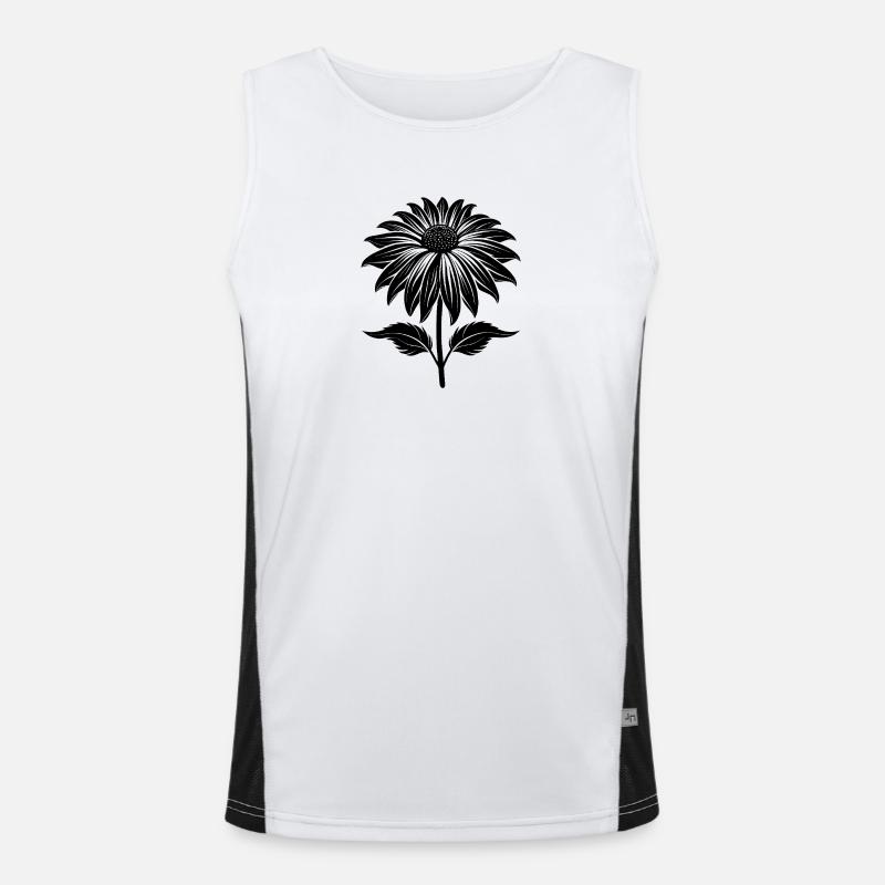 Echinacea Men's Functional Contrast Tank Top 