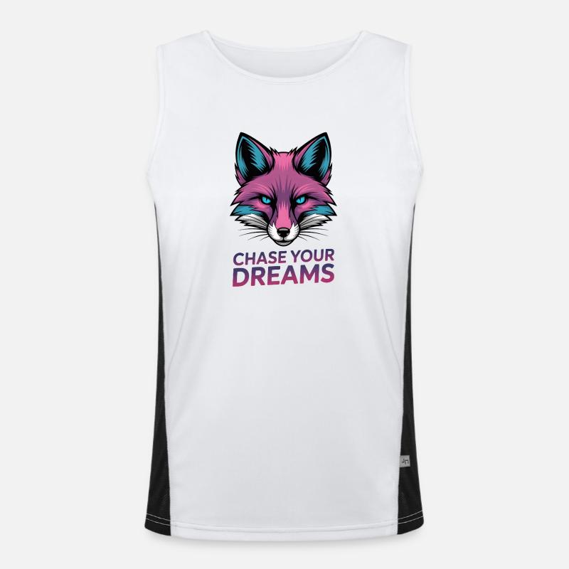 Fox Chasing dreams Men's Functional Contrast Tank Top 