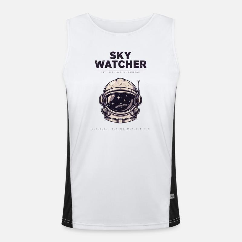Casque d’astronaute Sky Watcher Orbital Spatial Débardeur respirant contrasté Homme 