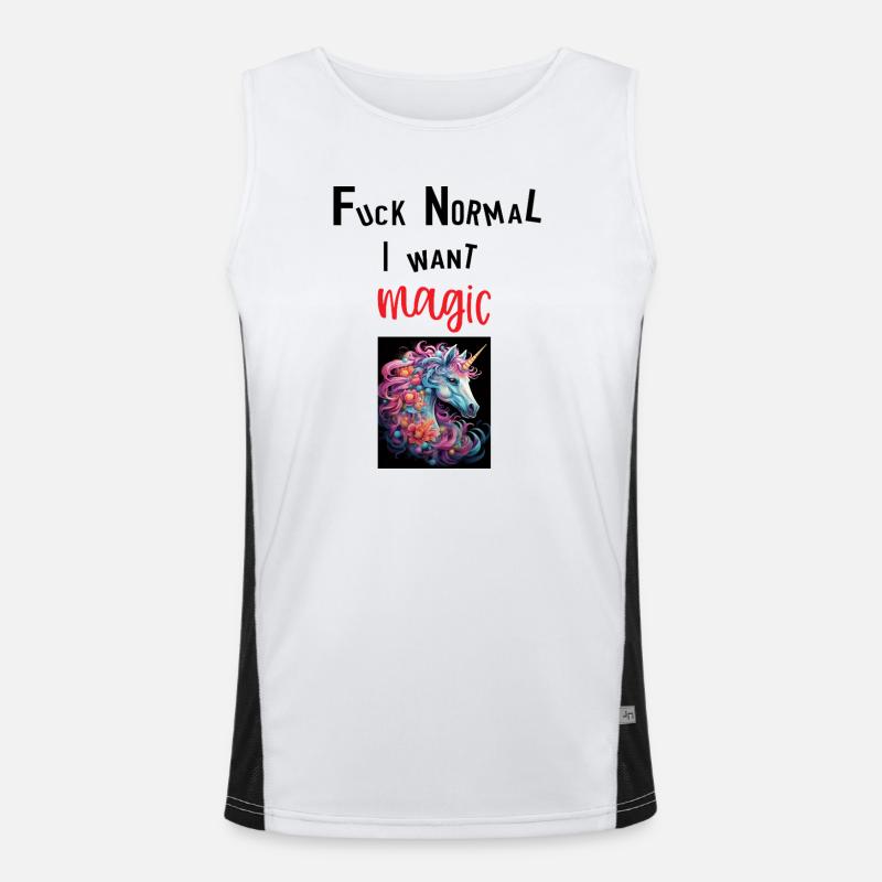 Magic Men's Functional Contrast Tank Top 