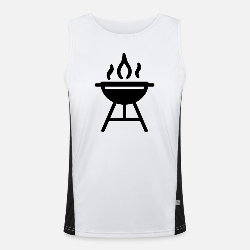 Barbecue Men's Functional Contrast Tank Top 