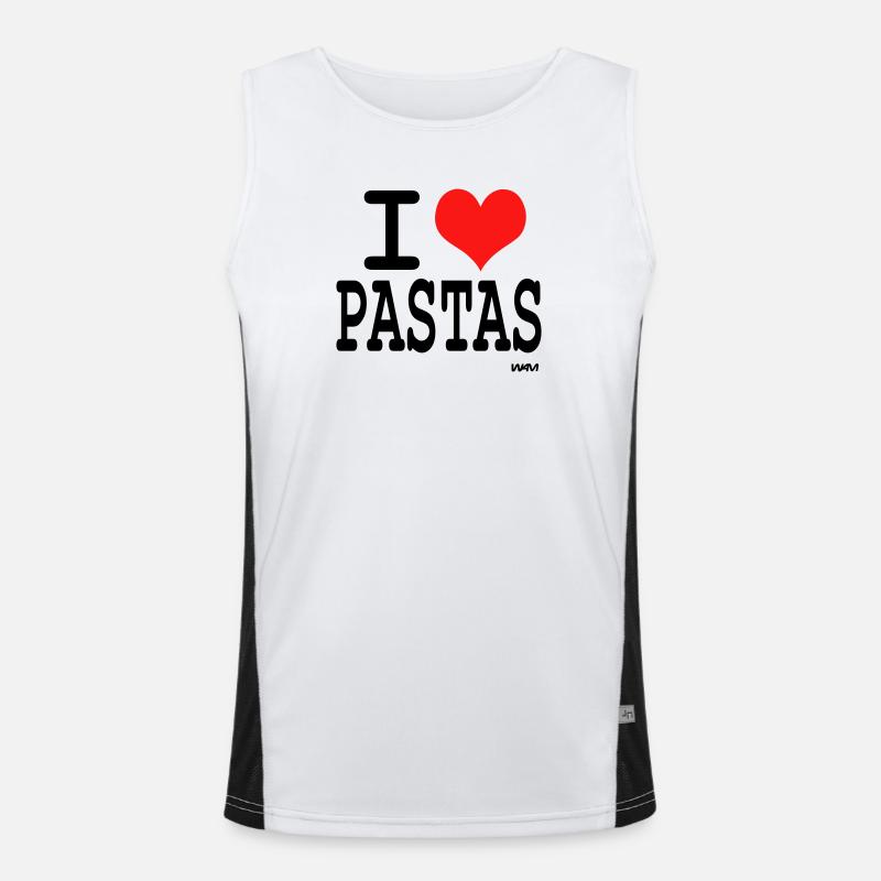 pastas Funktionelles Kontrast-Tank Top für Männer 