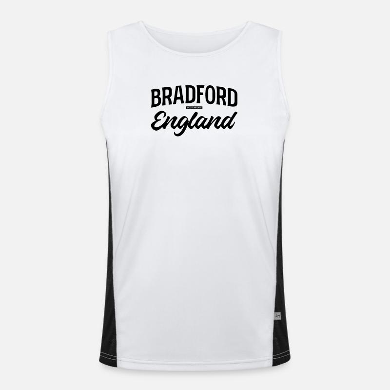 Bradford Royaume-Uni Débardeur respirant contrasté Homme 