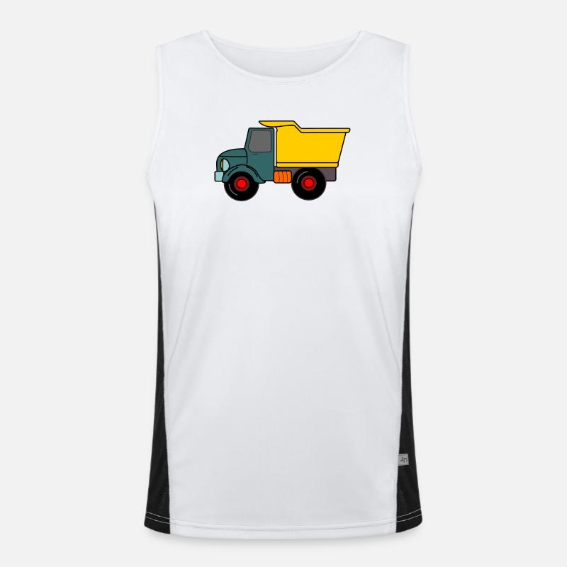 Keepauto camion sable Débardeur respirant contrasté Homme 