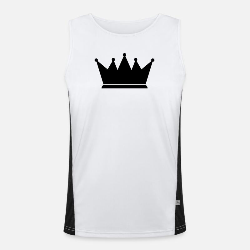 Crown Men's Functional Contrast Tank Top 
