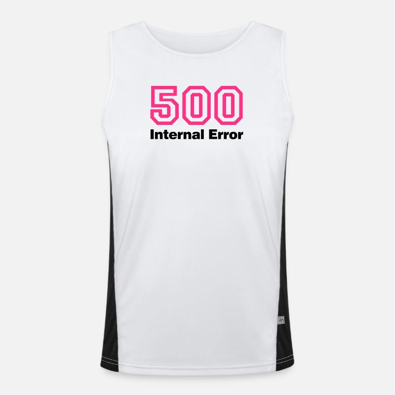 Error 500 Internal Error Funktionelles Kontrast-Tank Top für Männer 