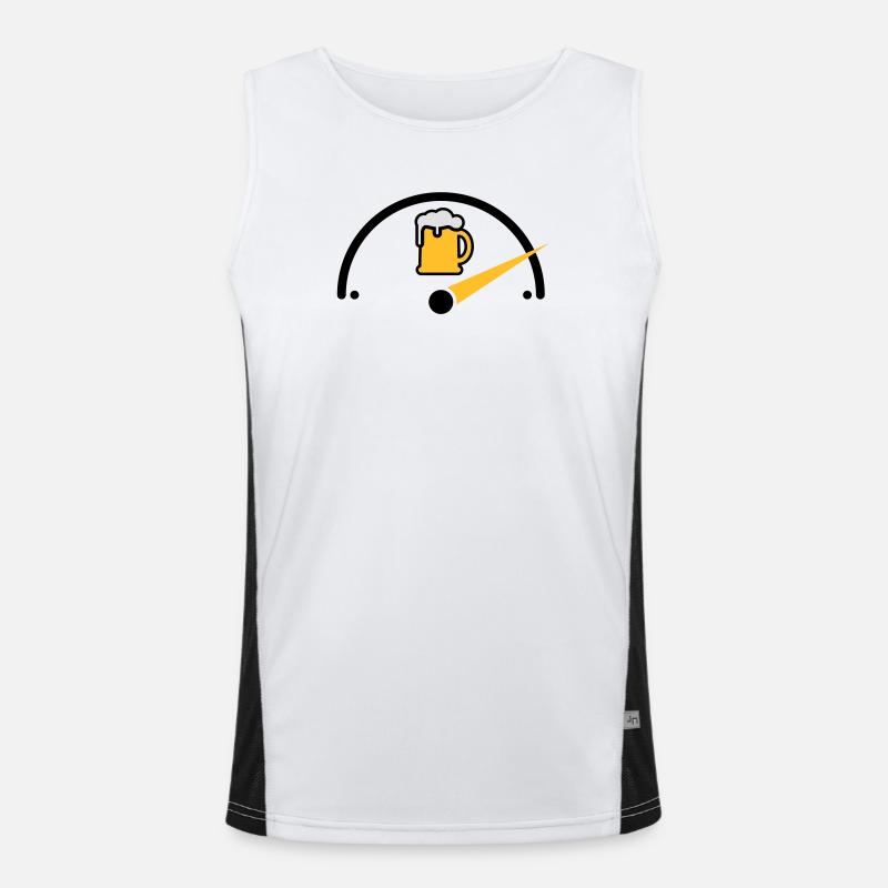 Bier full Men's Functional Contrast Tank Top 
