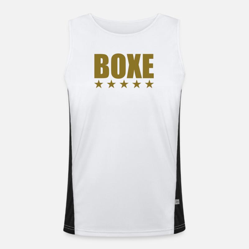 Boxe Débardeur respirant contrasté Homme 