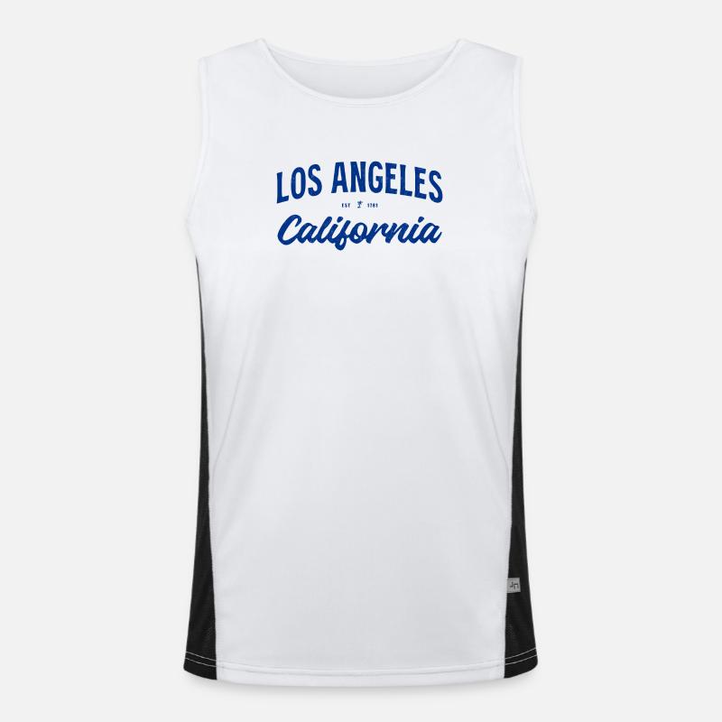 Los Angeles Men's Functional Contrast Tank Top 
