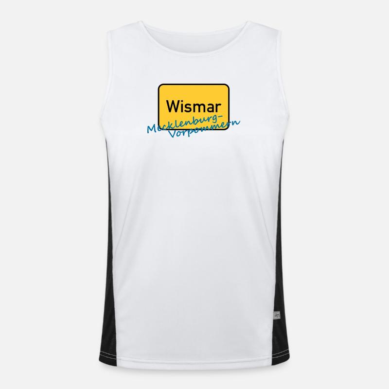 Wismar Débardeur respirant contrasté Homme 