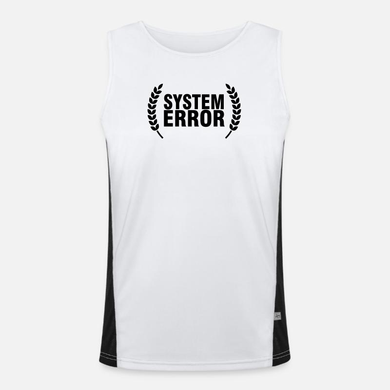 System failure Men's Functional Contrast Tank Top 