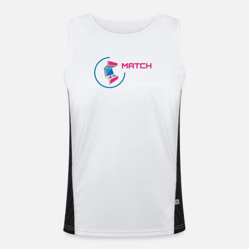 Arcade Machine - Retro Gaming Néon Débardeur respirant contrasté Homme 