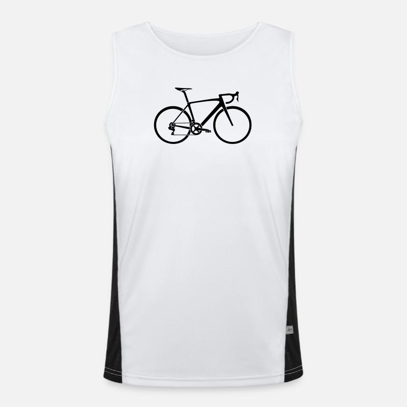 velo de course Débardeur respirant contrasté Homme 