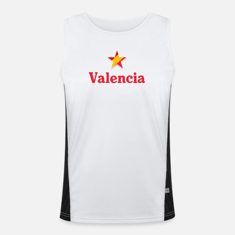 Valencia Men's Functional Contrast Tank Top 