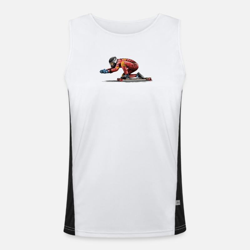 Longboard Débardeur respirant contrasté Homme 