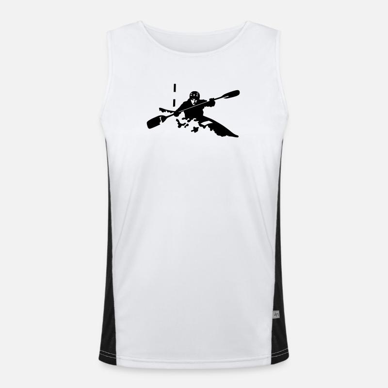 Kayak Funktionelles Kontrast-Tank Top für Männer 