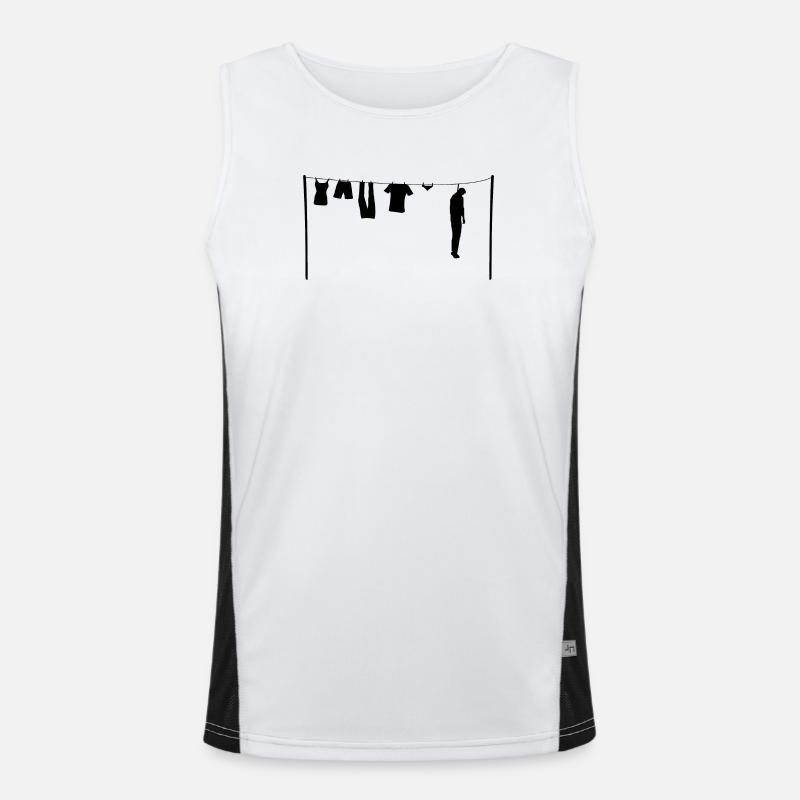 The Hanged Man Men's Functional Contrast Tank Top 