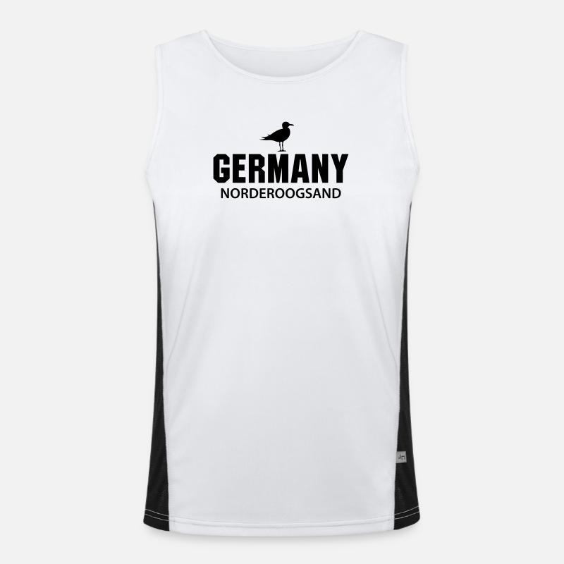 Norderoogsand GERMANY Men's Functional Contrast Tank Top 