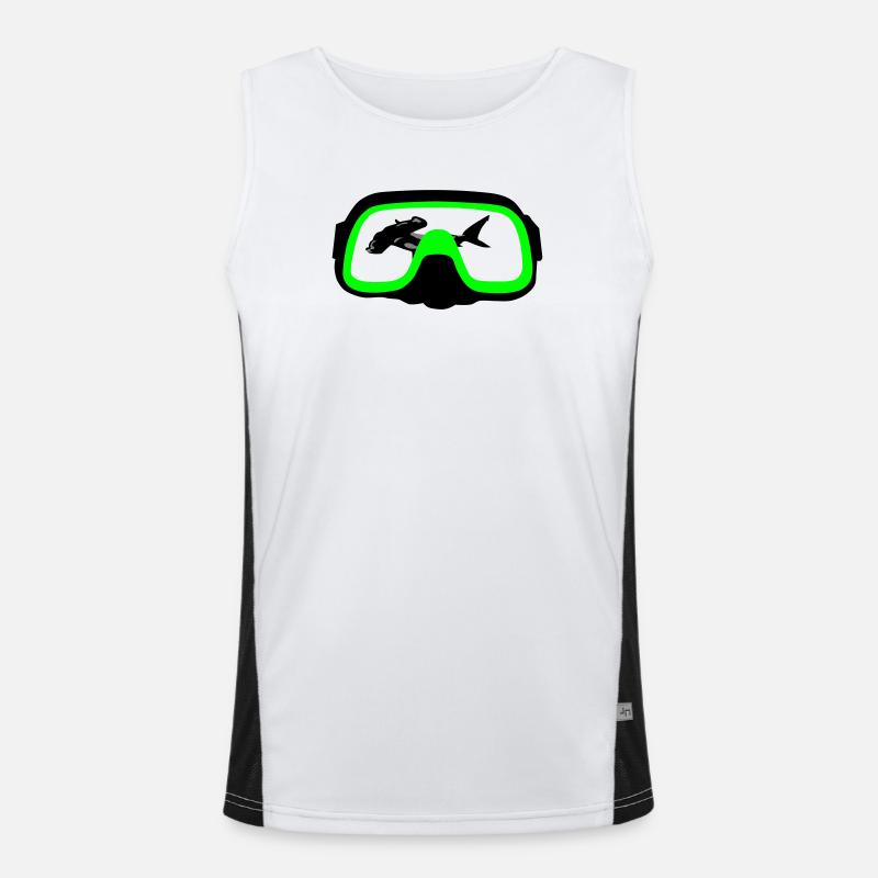 Diving goggles Men's Functional Contrast Tank Top 