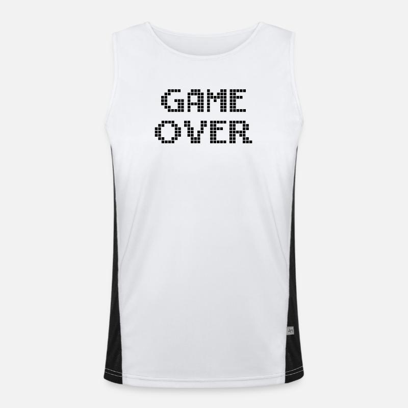 Game Over Men's Functional Contrast Tank Top 