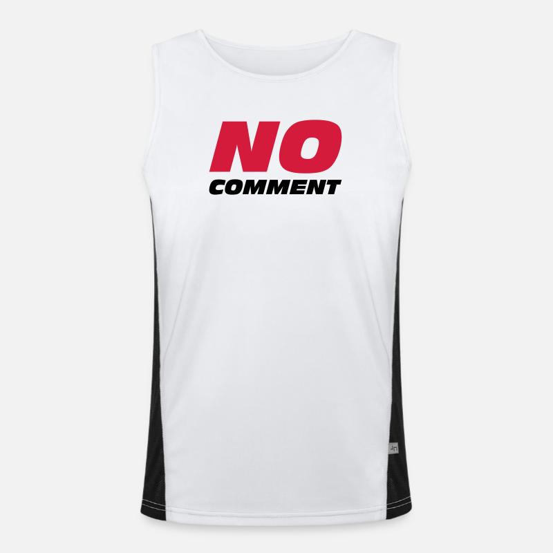 No comment Men's Functional Contrast Tank Top 