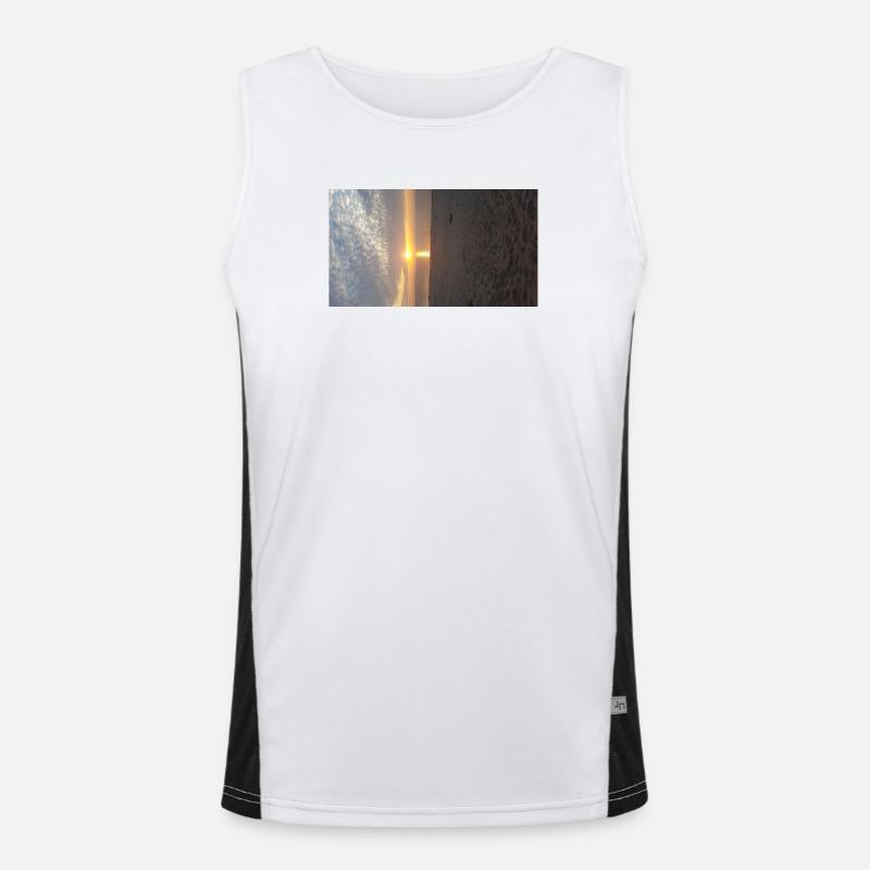 JensJensen Funktionelles Kontrast-Tank Top für Männer 