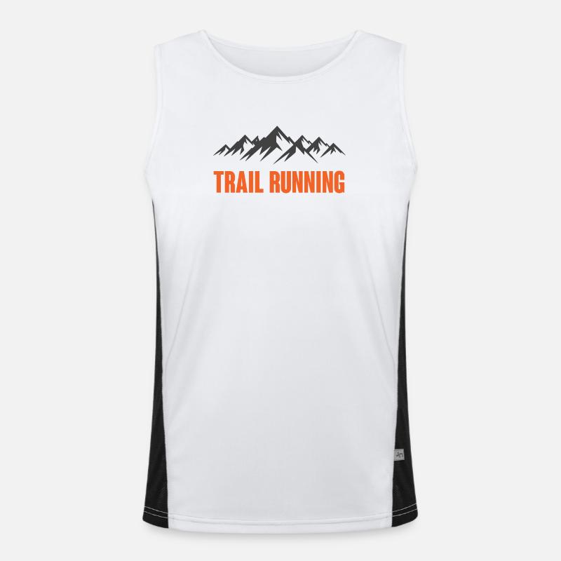 Trailrunning Funktionelles Kontrast-Tank Top für Männer 