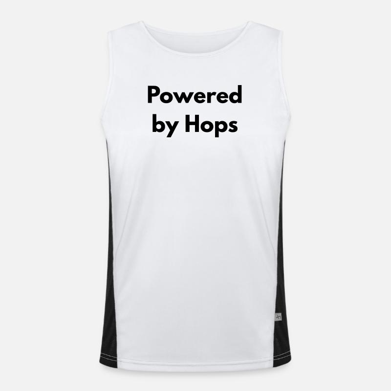 Powered by Hops Men's Functional Contrast Tank Top 