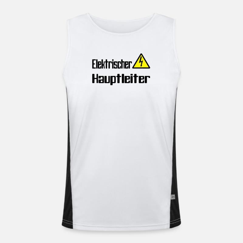 hauptleiter Funktionelles Kontrast-Tank Top für Männer 
