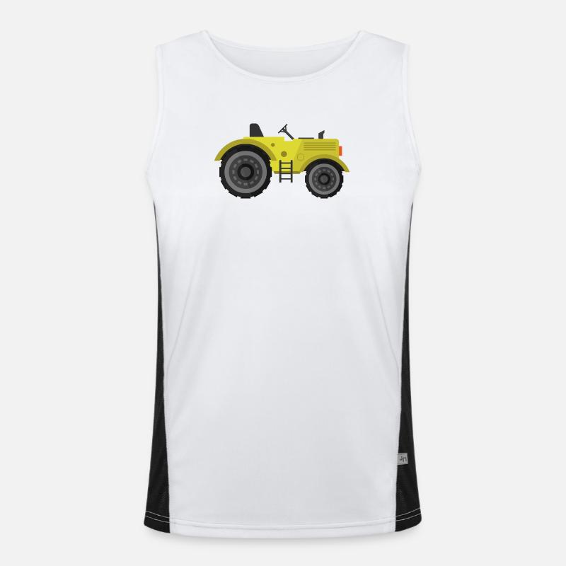 Traktor Funktionelles Kontrast-Tank Top für Männer 