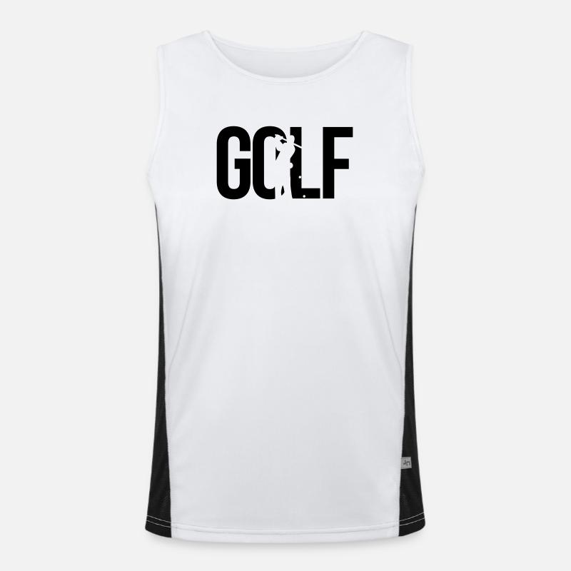 golf Men's Functional Contrast Tank Top 
